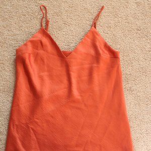 Express Silky Top Rust Orange